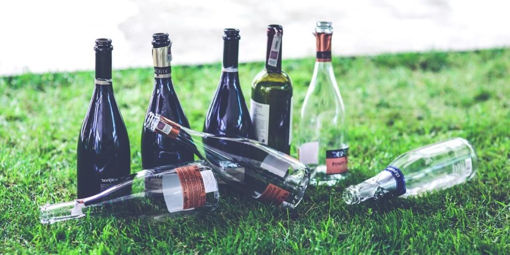 買取してもらえるお酒の空き瓶のイメージ